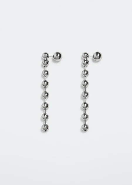 Faceted crystal hoop earrings